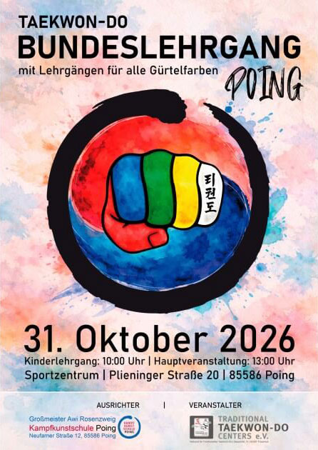 Plakat Bundeslehrgang Poing