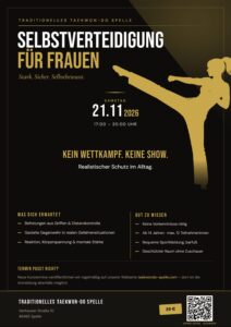 Plakat-Vorschau Selbstverteidigung für Frauen